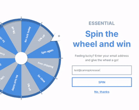 Gamified Popup